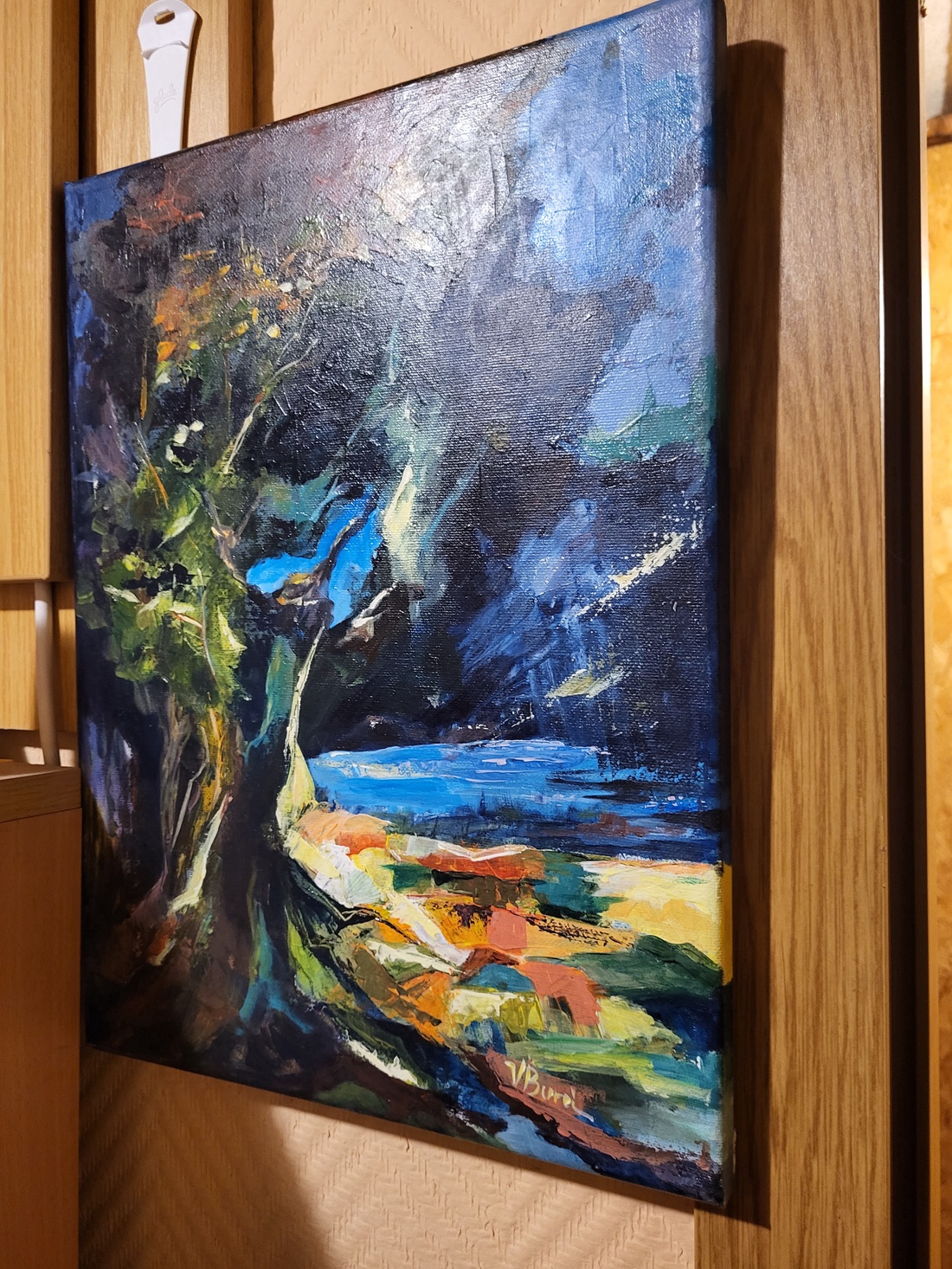 Refugiu - arte vizuale și accesorii  - picturi - pictură acrilică - Artynos.ro