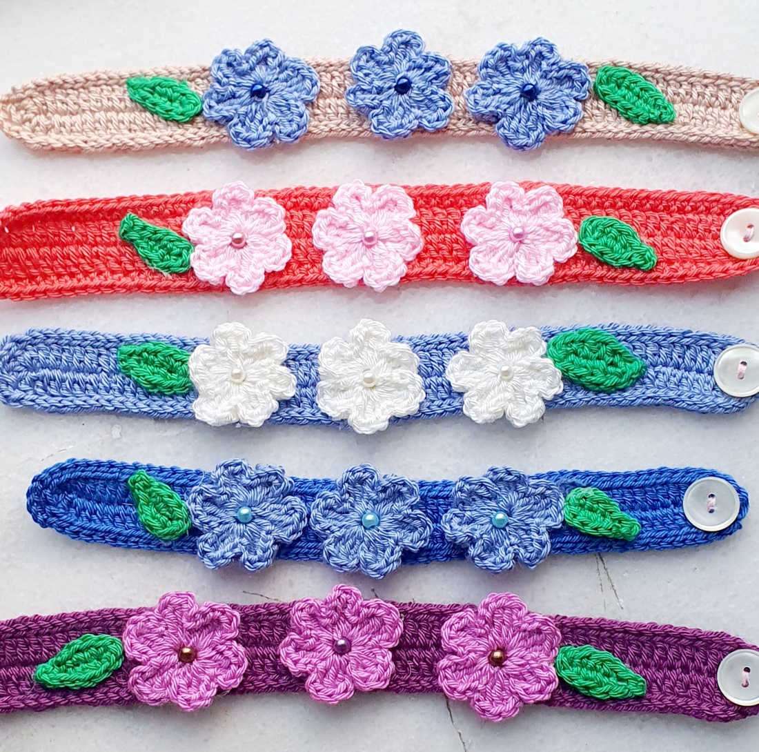 Gulere crosetate animale companie - casă & stil de viață - accesorii pentru animale  - echipamente pentru câini - zgardă pentru câini - Artynos.ro