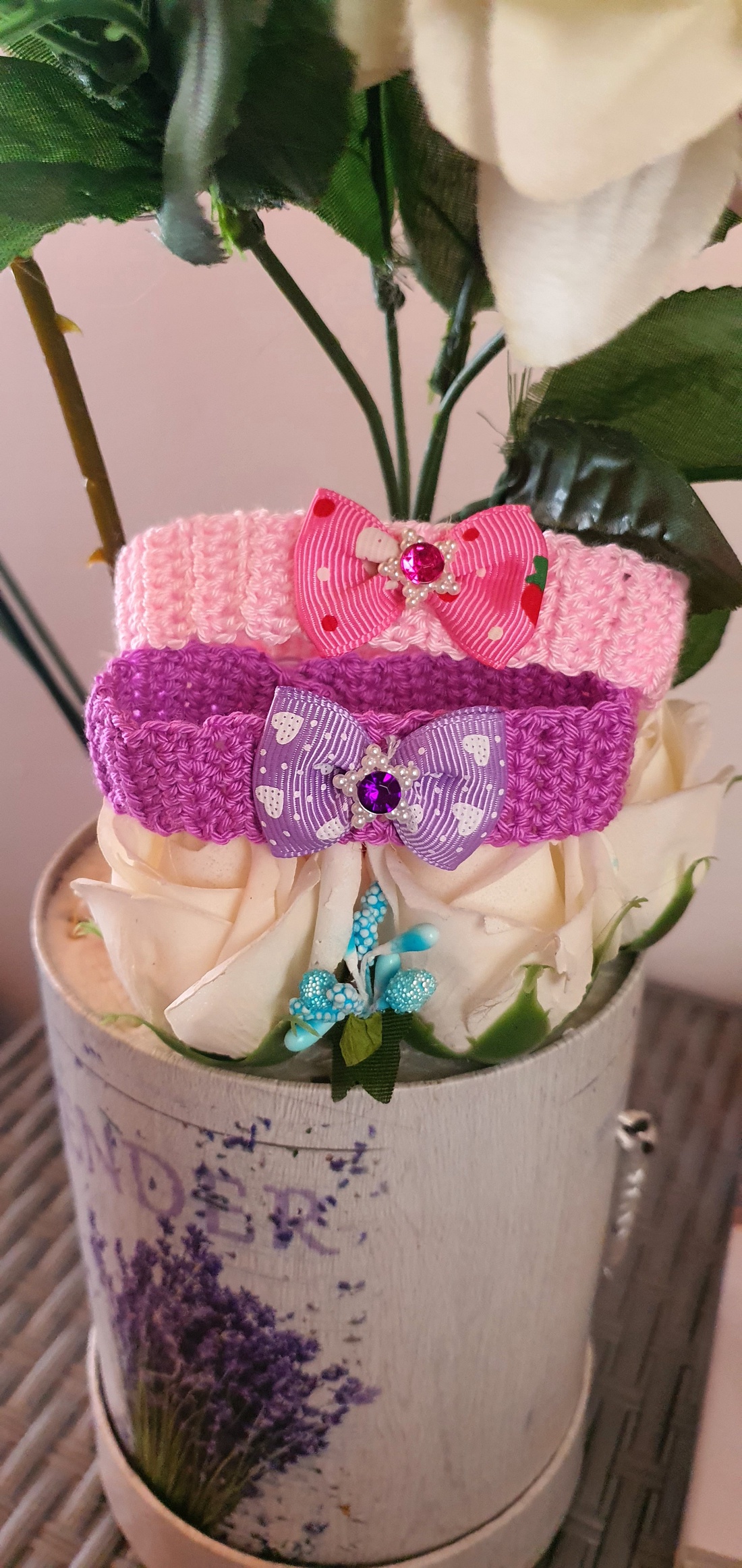 Gulere crosetate animale companie - casă & stil de viață - accesorii pentru animale  - echipamente pentru câini - zgardă pentru câini - Artynos.ro