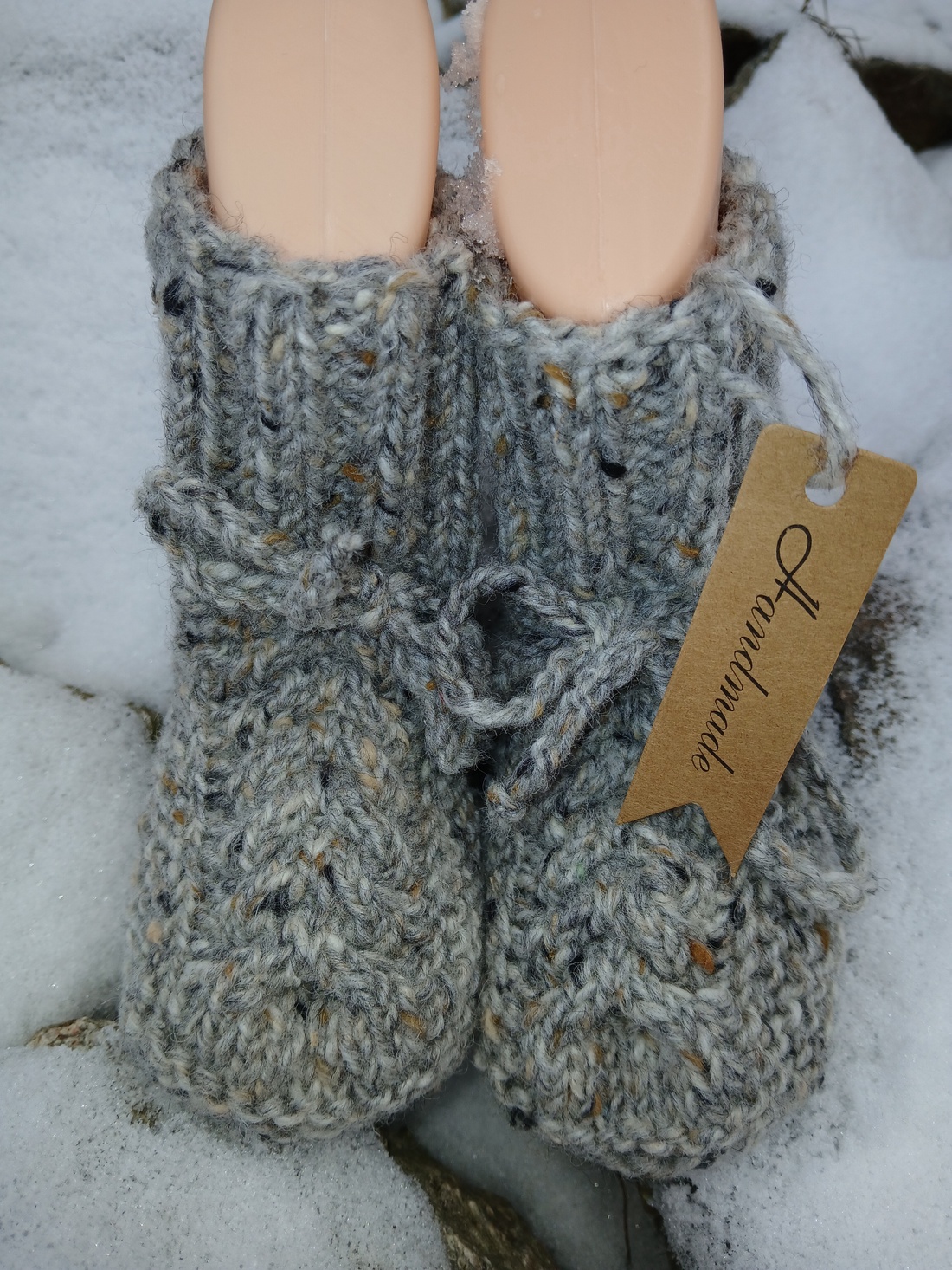 Botosei lână cu torsade - îmbrăcăminte și modă - haine bebeluși și copii - pantofi bebeluși - Artynos.ro