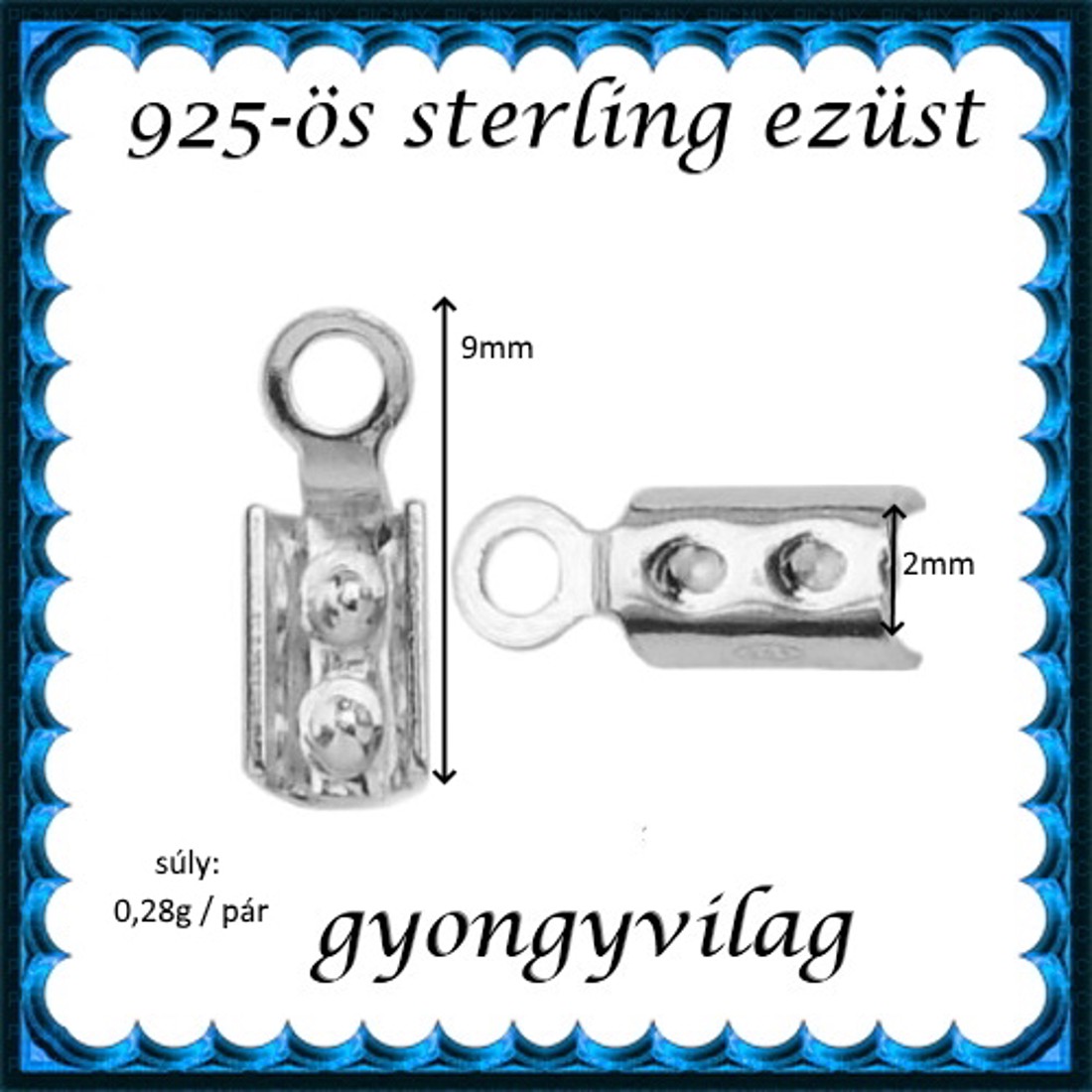 Fermoar lanț argint 925 2mm 2pcs/cs ELK V 08-2 - - Artynos.ro Fermoar lanț argint 925 2mm 2pcs/cs ELK V 08-2 - - Artynos.ro