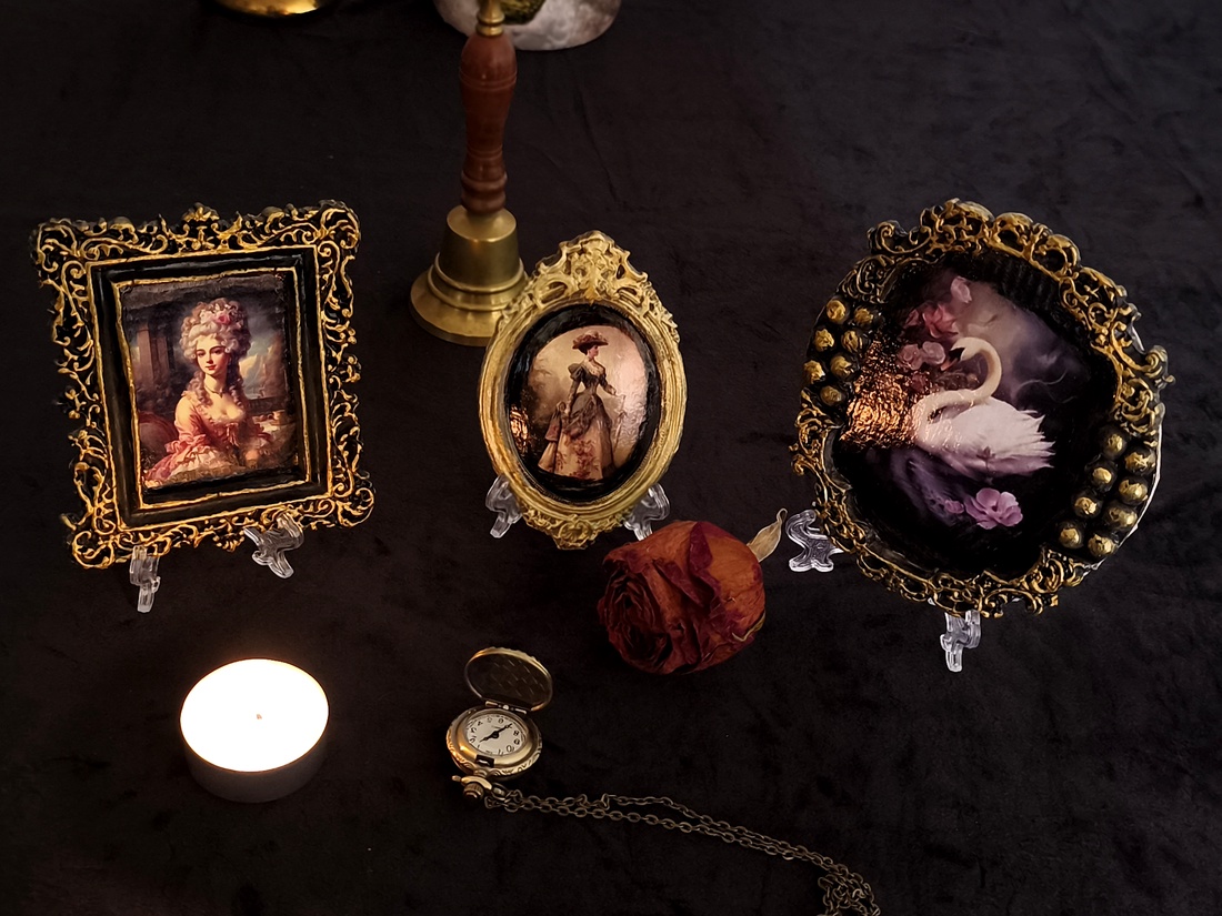 Set rame foto victoriene - model unic - casă & stil de viață - decorațiuni de casă - decorațiuni de masă și rafturi - decorațiuni de masă - Artynos.ro