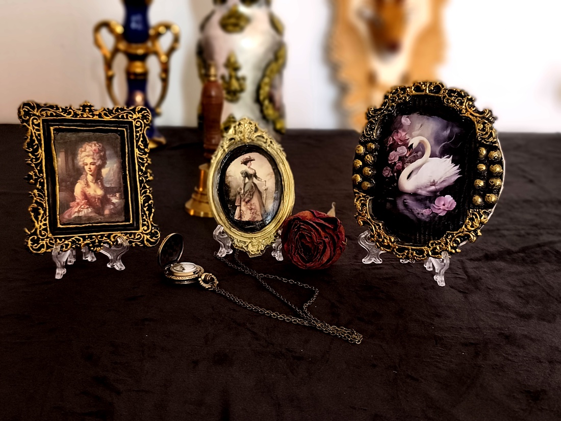 Set rame foto victoriene - model unic - casă & stil de viață - decorațiuni de casă - decorațiuni de masă și rafturi - decorațiuni de masă - Artynos.ro