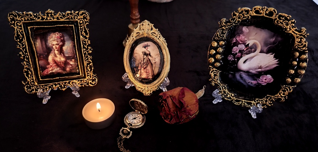 Set rame foto victoriene - model unic - casă & stil de viață - decorațiuni de casă - decorațiuni de masă și rafturi - decorațiuni de masă - Artynos.ro