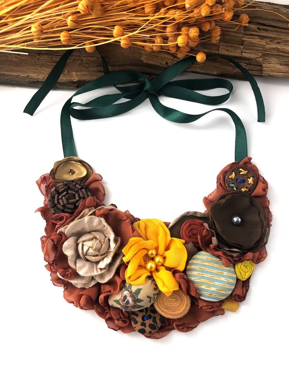 Colier - Autumn vibes - bijuterii - coliere - chockere - Artynos.ro