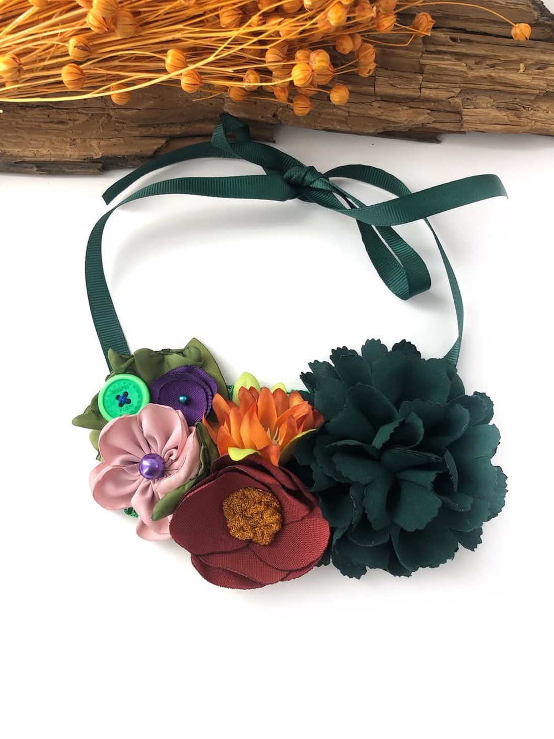 Colier - The garden - bijuterii - coliere - chockere - Artynos.ro