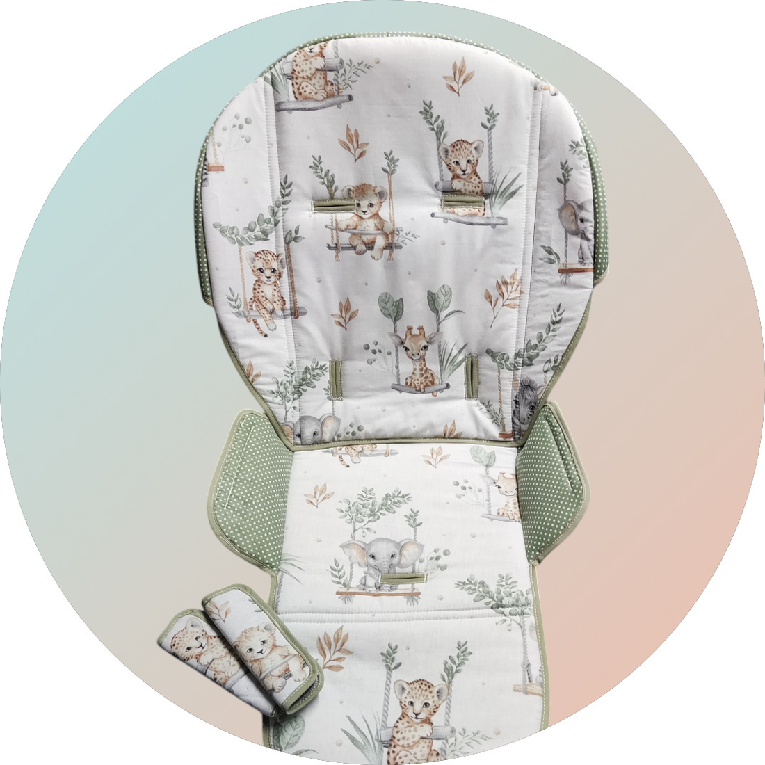 Chippolino comfort plus husă pentru scaun înalt, pernă pentru scaun - jucării și echipamente pentru copii - saci și seturi pentru copii - pernă pentru copii, pernă micuță - Artynos.ro