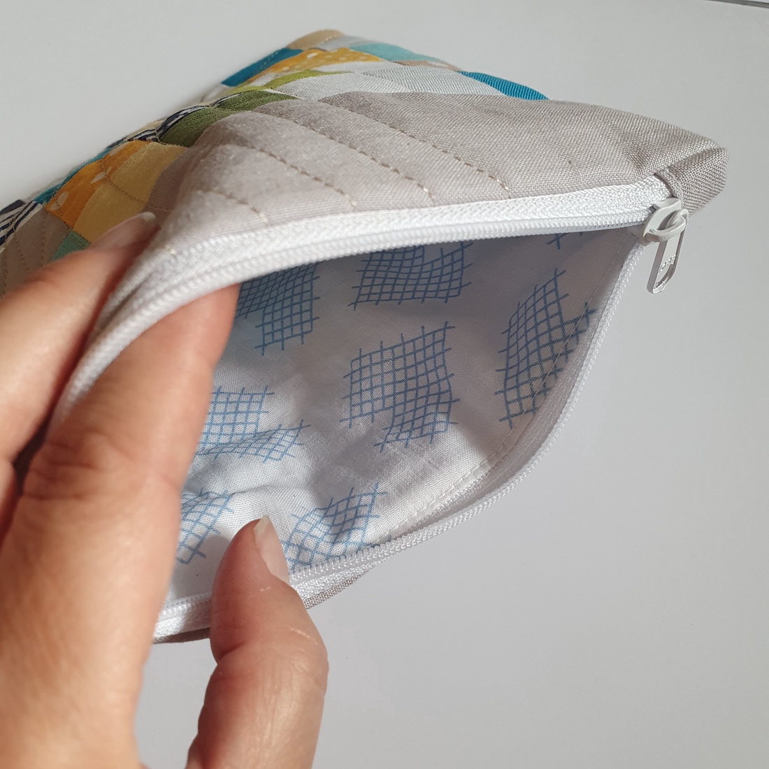 Patchwork geantă de toaletă 2. - genți și portofele - genți cosmetice - Artynos.ro