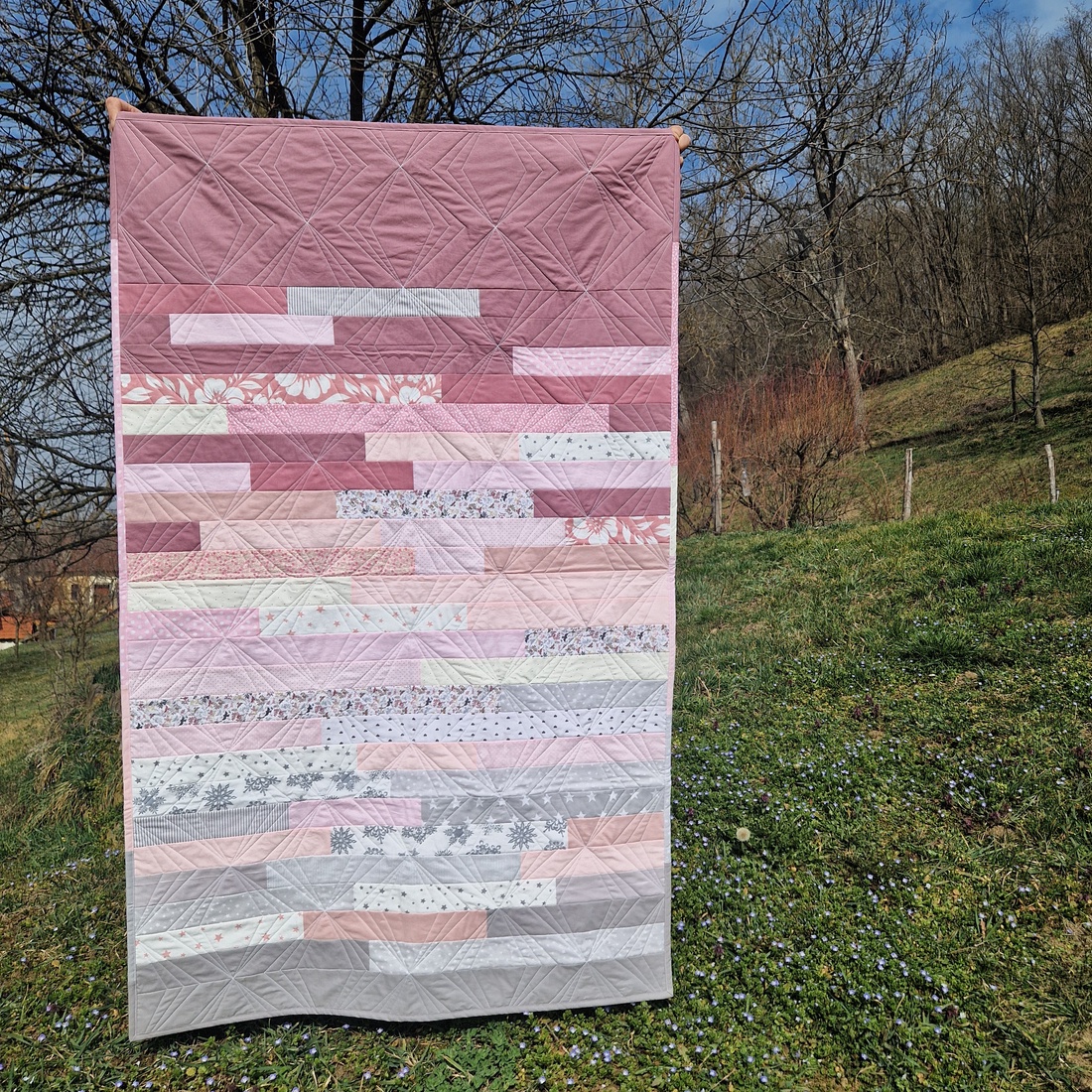 Unic patchwork baby pătură - jucării și echipamente pentru copii - cadouri baby shower - Artynos.ro