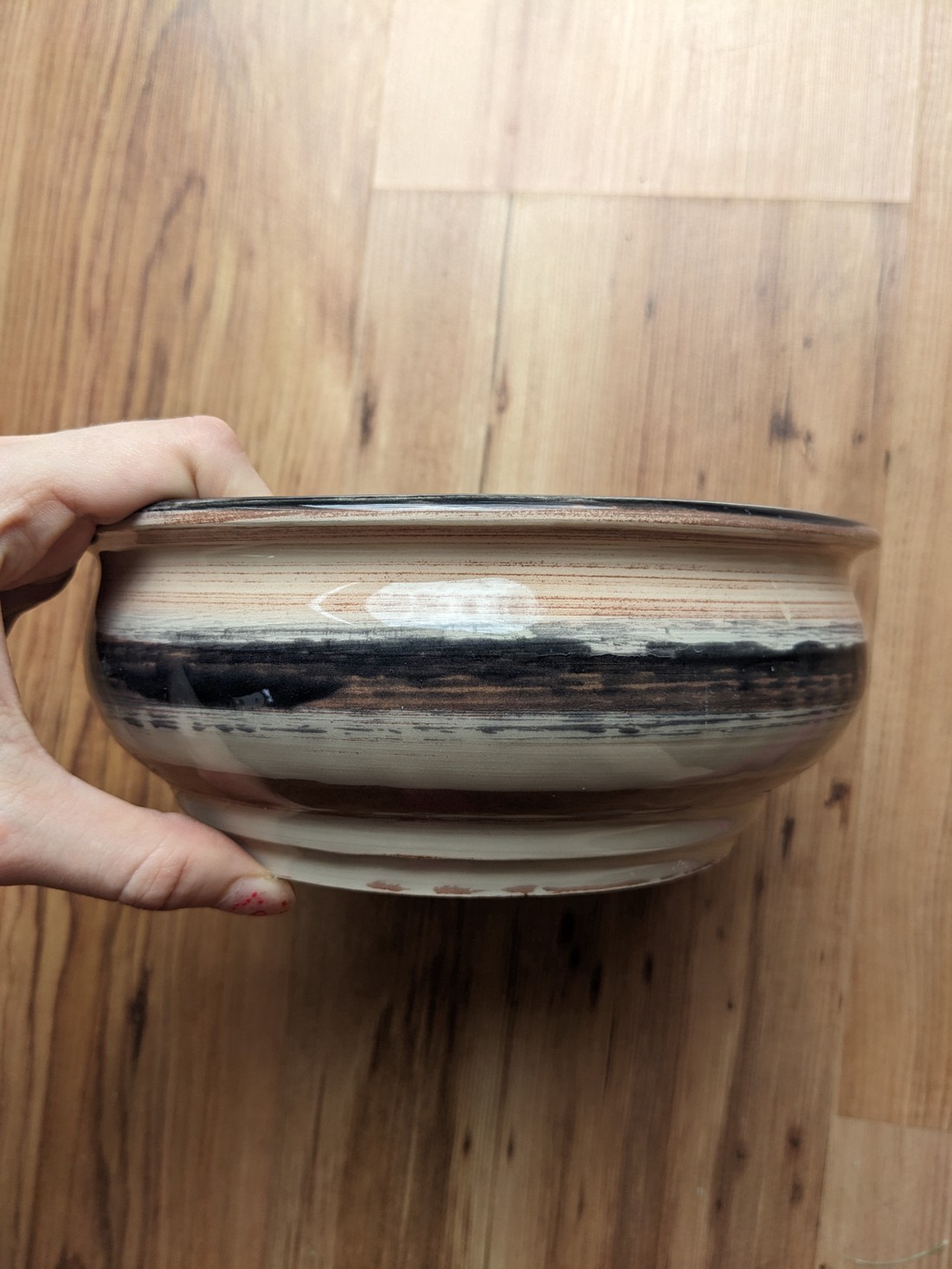 Bol ceramic cu dungi -  - Artynos.ro
