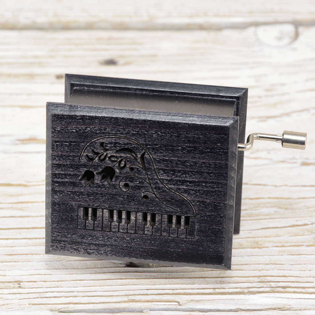 Liszt Ferenc Rapsodia maghiară cutie muzicală pian negru - casă & stil de viață - accesorii pentru decorat casa - decorațiuni de masă și decorațiuni pentru rafturi  - cutii muzicale - Artynos.ro