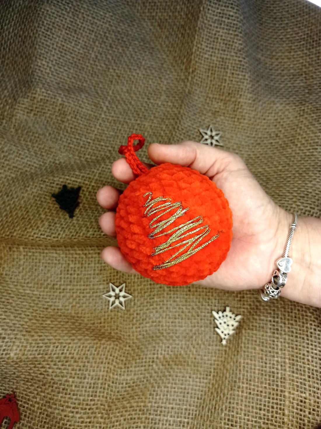 ornamente croșetate pentru pomul de Crăciun - crăciun - decorațiuni de crăciun de casă - globuri de crăciun - Artynos.ro