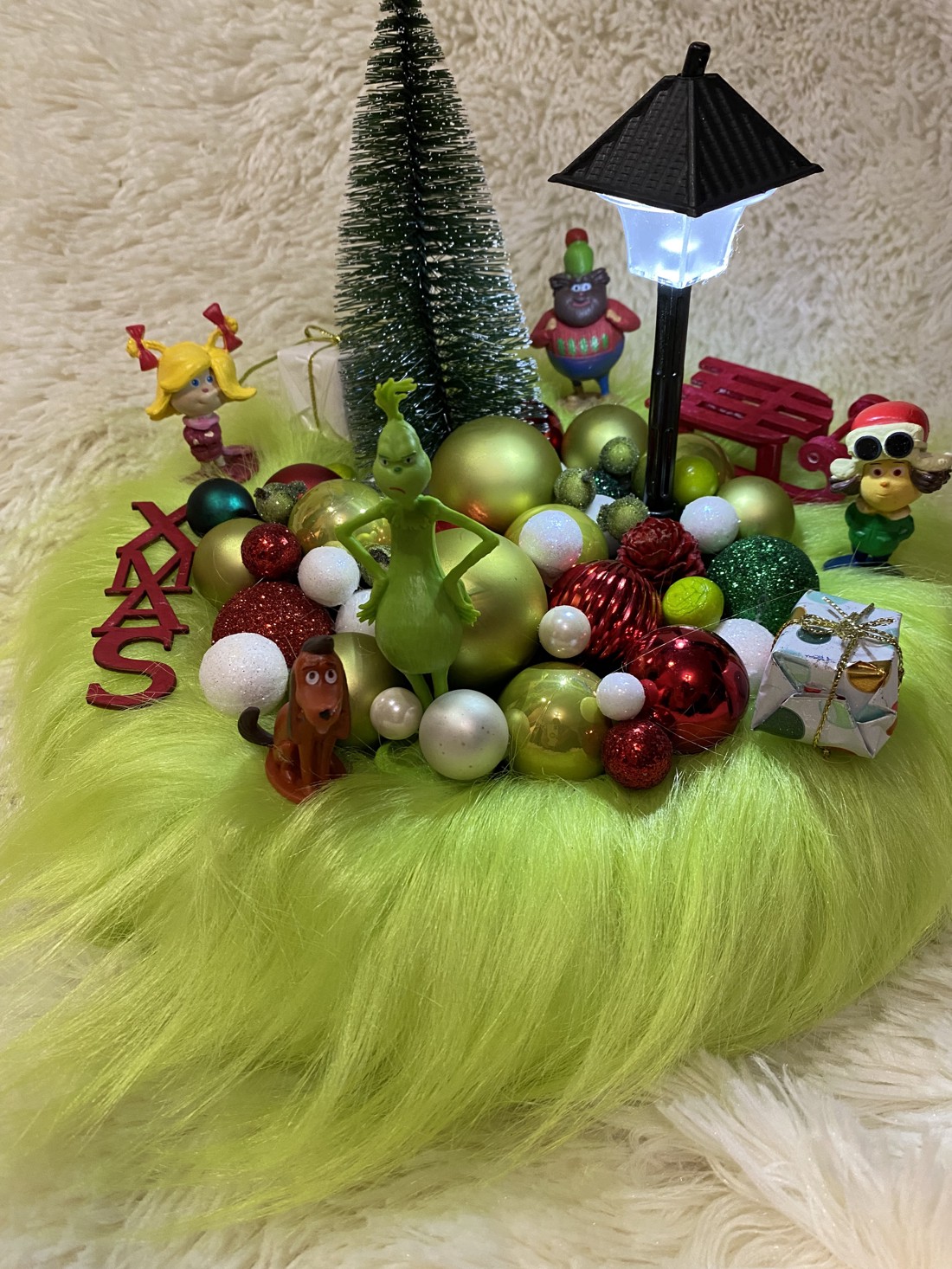 Coroană de Crăciun Grinch -  - Artynos.ro