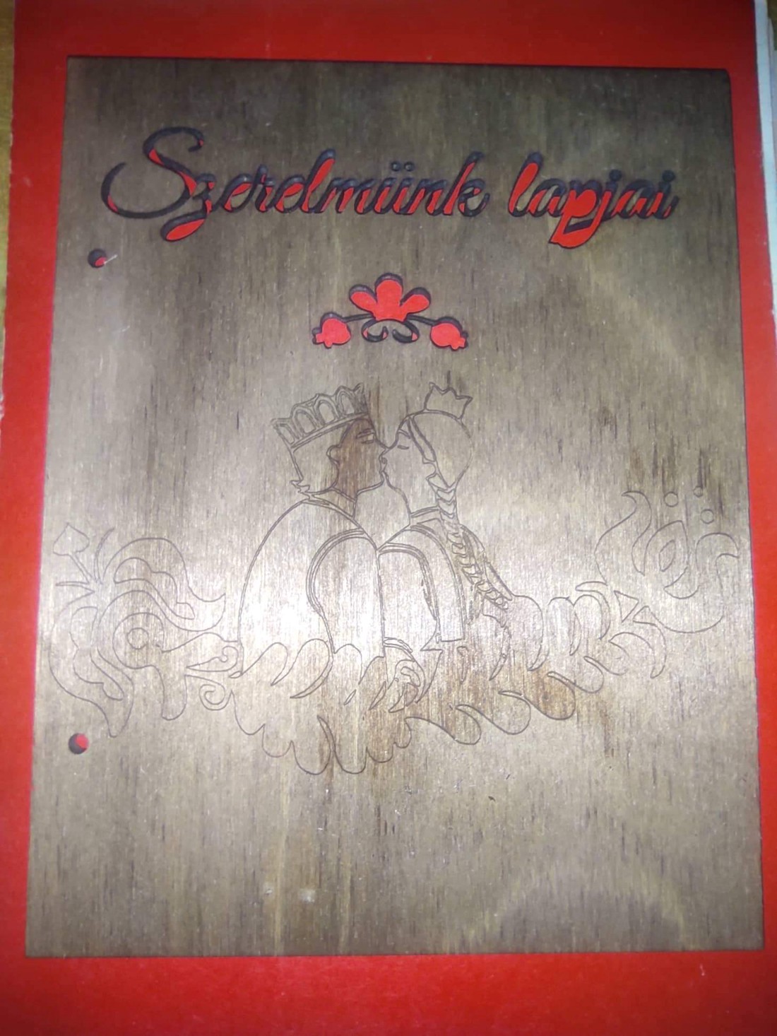 Notebook, personalizat, personalizat, album, carte de amintiri, copertă din lemn -  - Artynos.ro