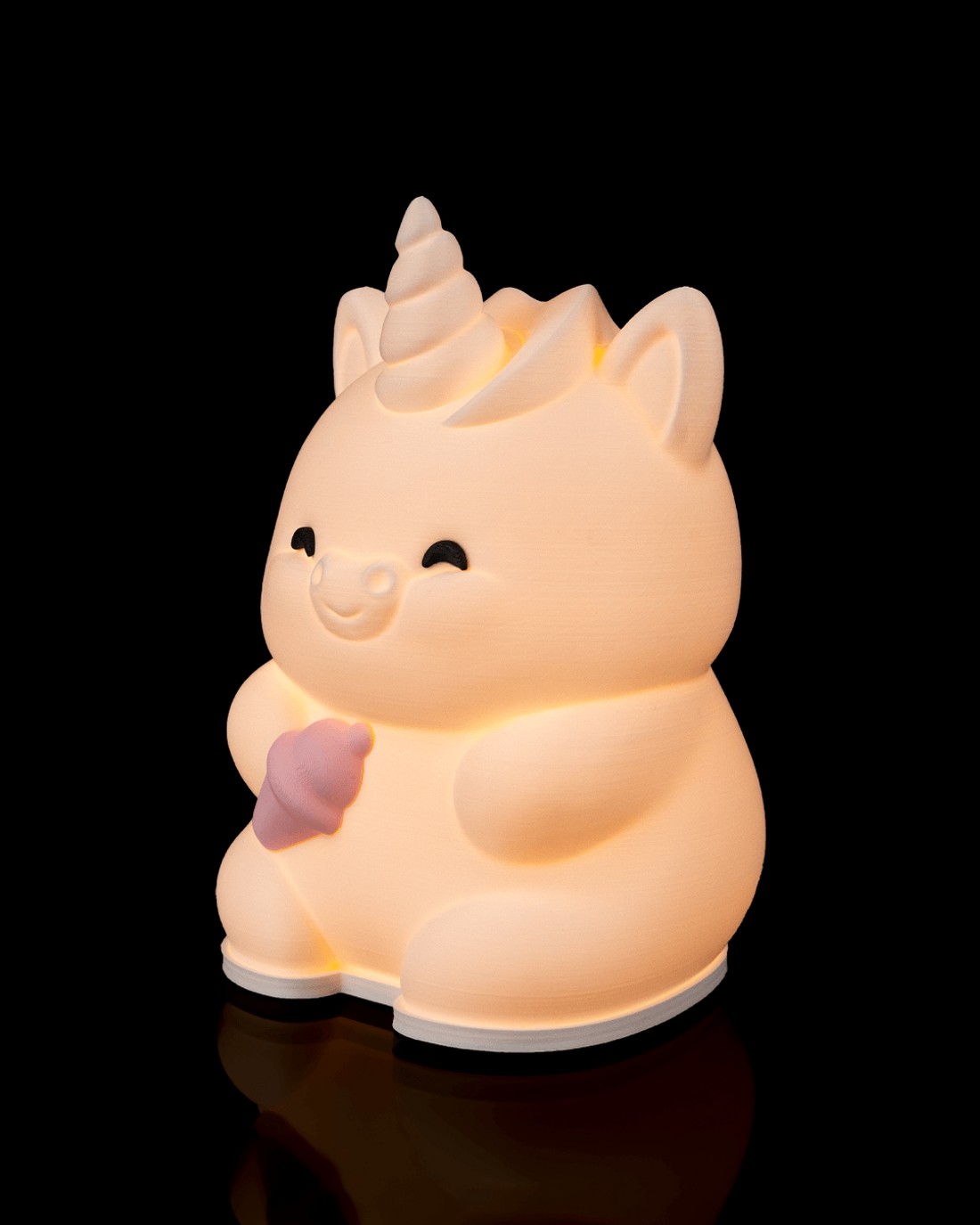 UniGlow � Lampa decorativă drăguță în formă de unicorn, cu LED-uri cu lumină caldă -  - Artynos.ro