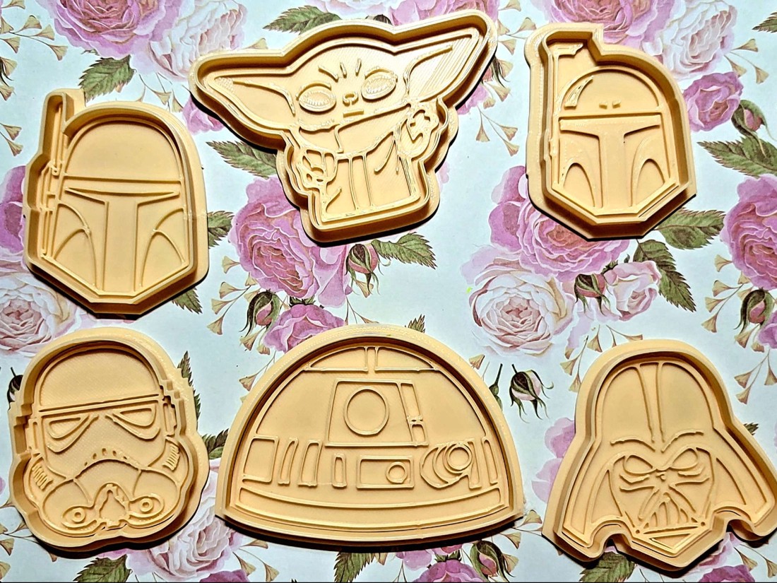 Set de forme pentru biscuiți Star Wars -  - Artynos.ro