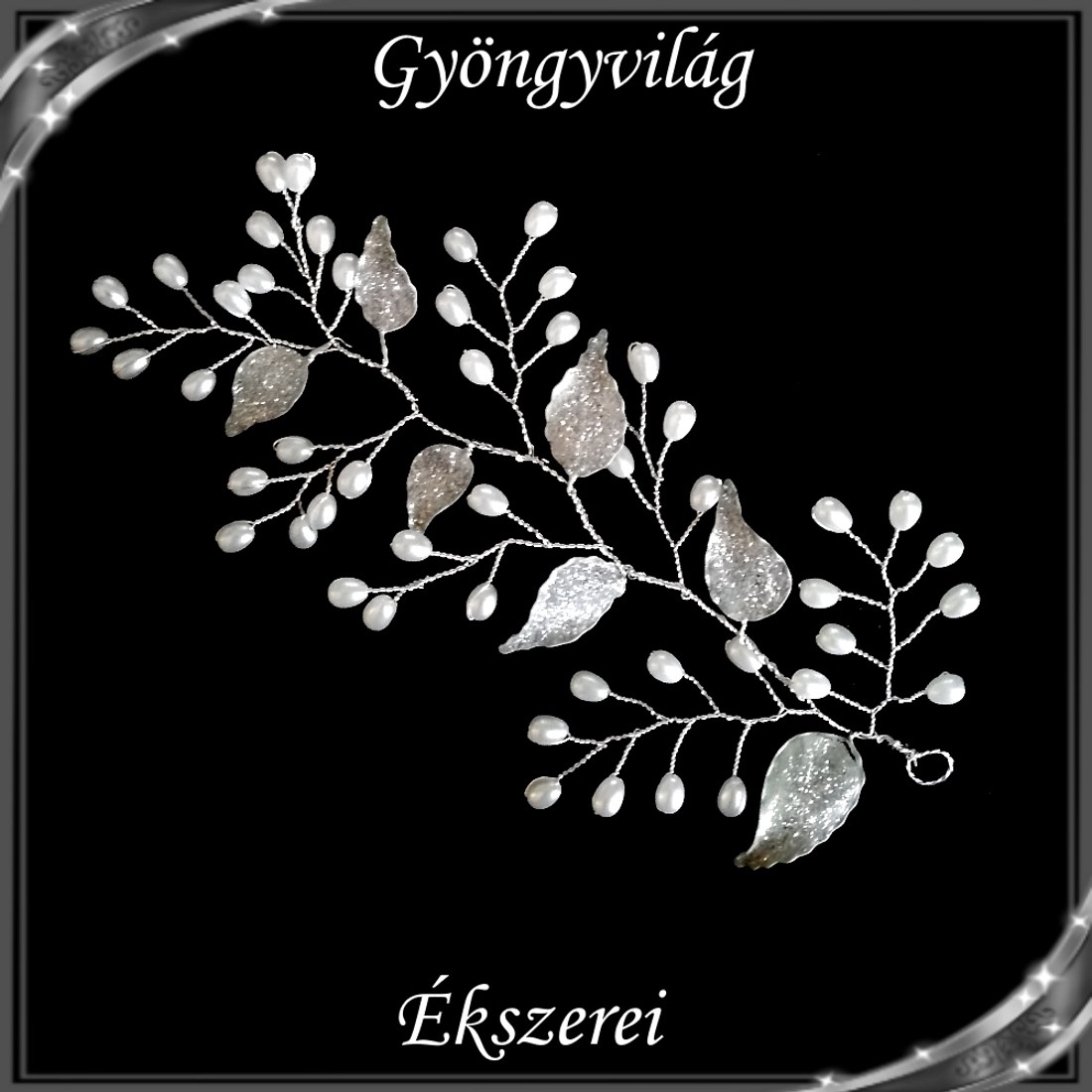 Bijuterii, ornamente de păr, catarame de păr: nuntă, mireasă, ornamente de păr casual S-H-FÜ02-18e - accesorii nuntă - ornamente de păr de nuntă - ornamente de păr mireasă - Artynos.ro