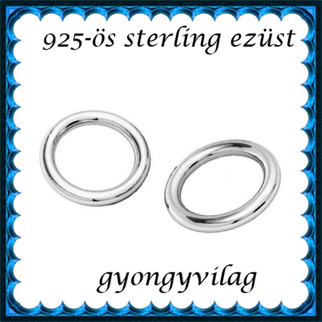 Fermoar pentru bijuterii din argint 925: cerc închis ESZK Z 5x1 mm 2 buc/cs - - Artynos.ro Fermoar pentru bijuterii din argint 925: cerc închis ESZK Z 5x1 mm 2 buc/cs - - Artynos.ro