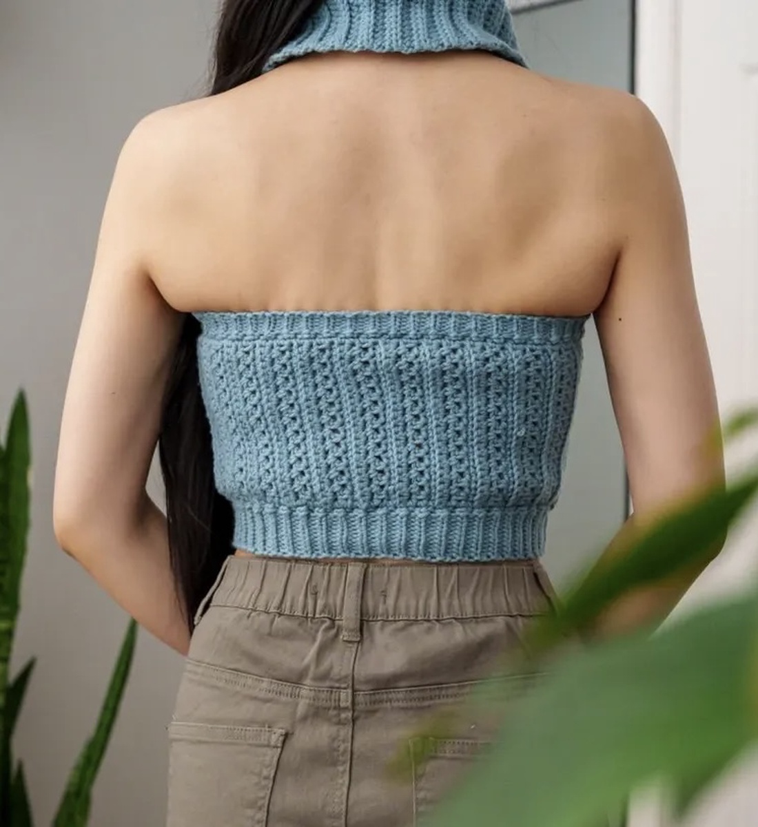 Top de vara crosetat - îmbrăcăminte și modă - haine damă - top de damă, bralette - Artynos.ro
