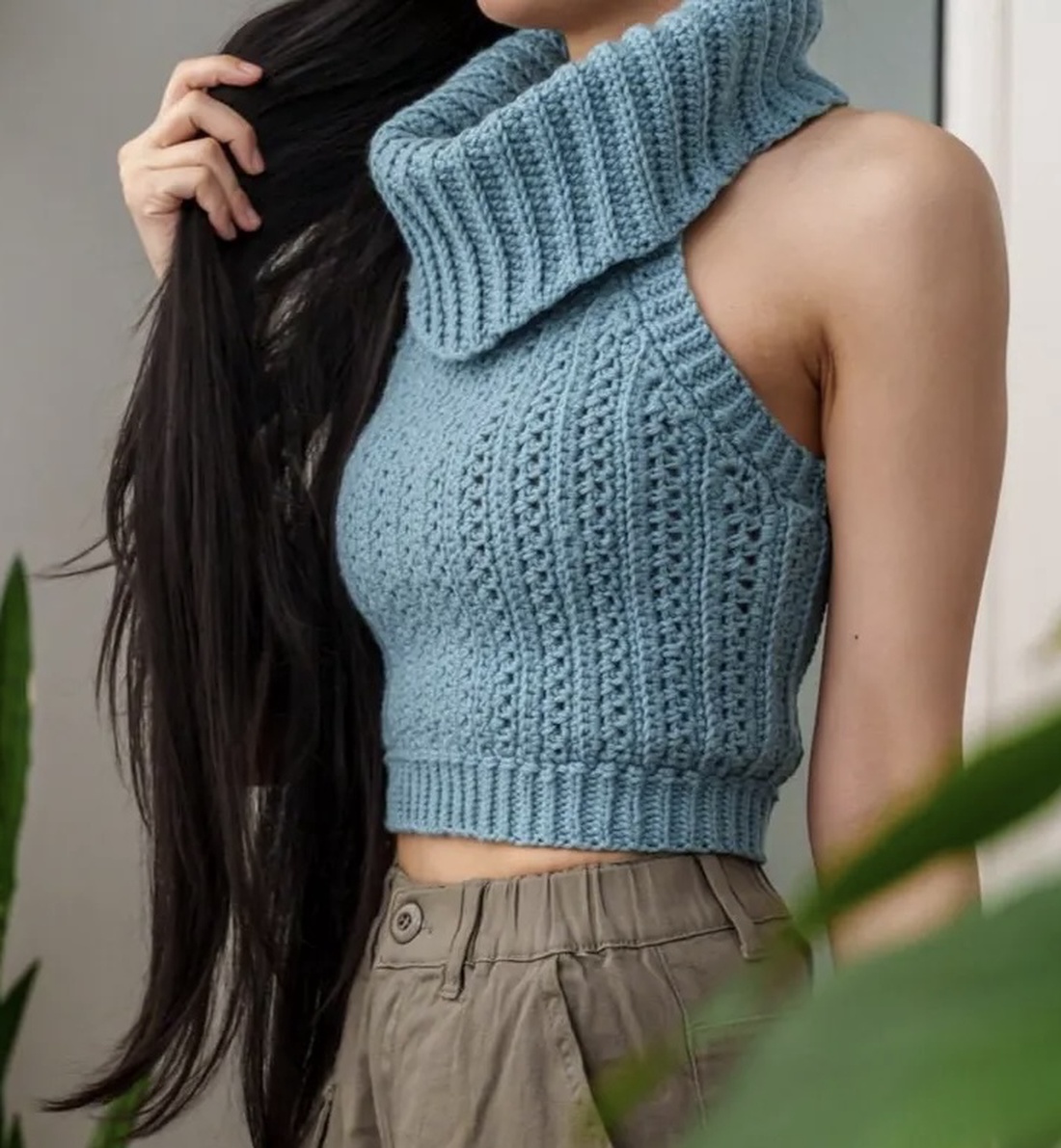 Top de vara crosetat - îmbrăcăminte și modă - haine damă - top de damă, bralette - Artynos.ro