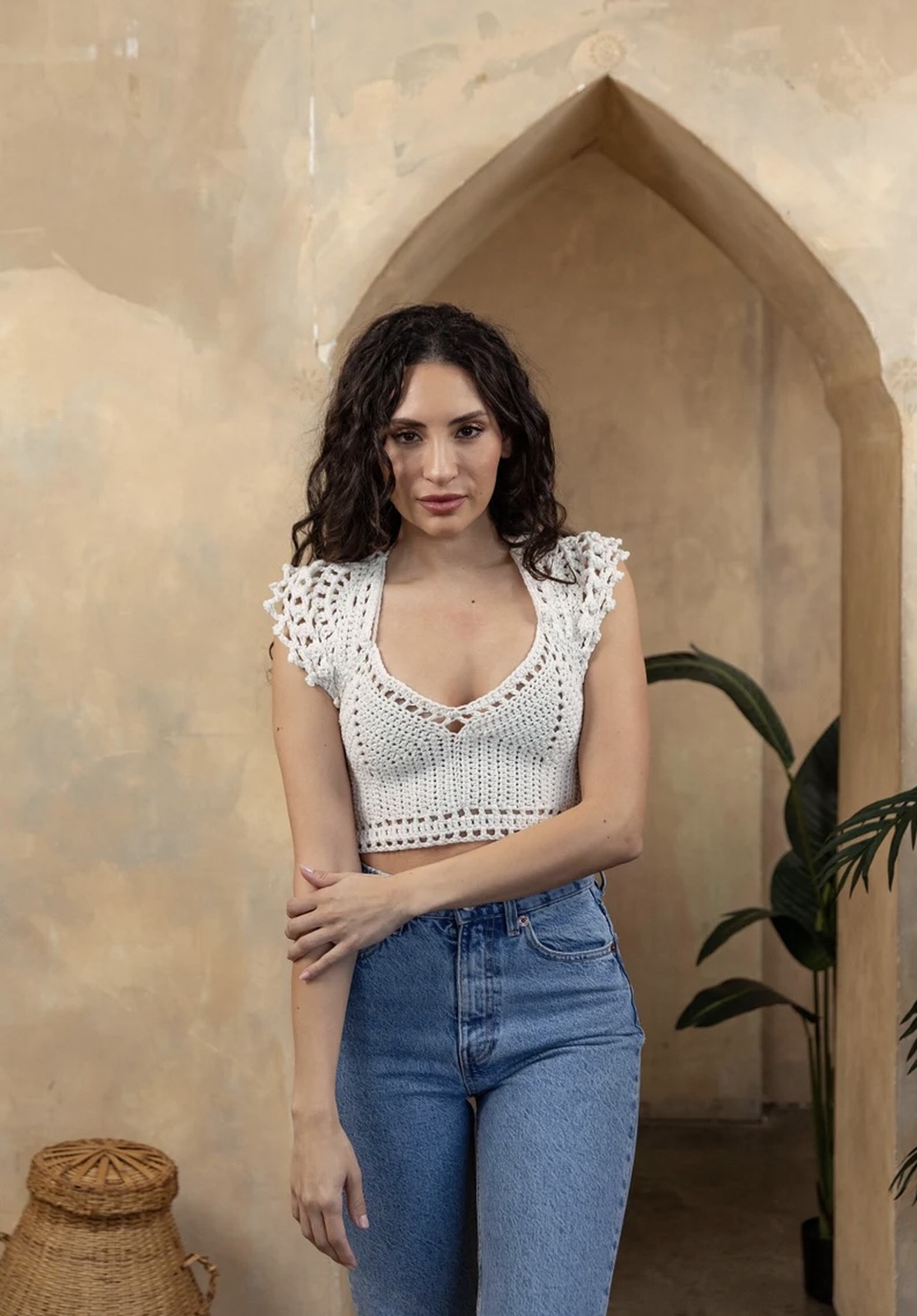 Top de vara crosetat - îmbrăcăminte și modă - haine damă - top de damă, bralette - Artynos.ro Top de vara crosetat - îmbrăcăminte și modă - haine damă - top de damă, bralette - Artynos.ro