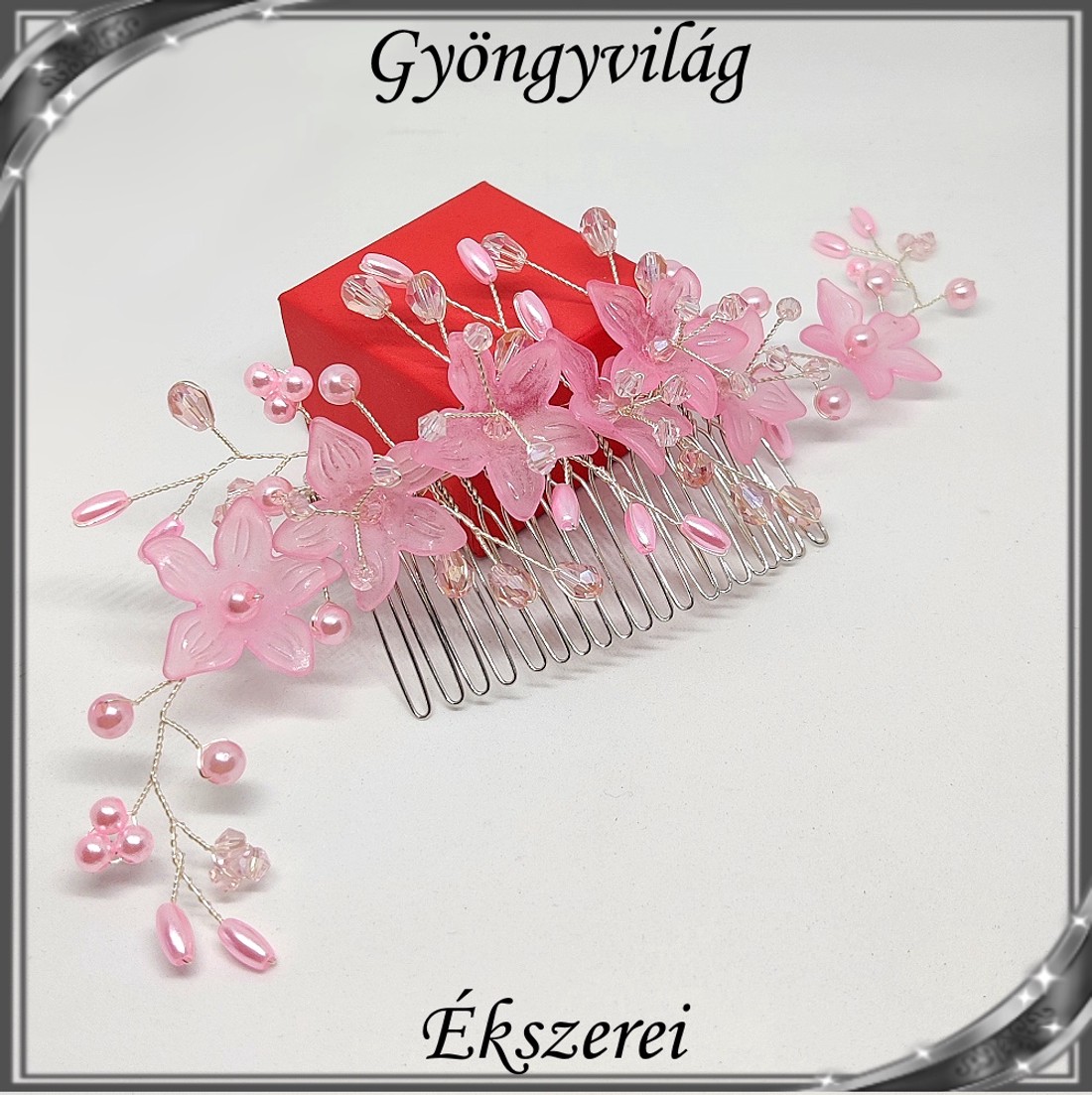 Bijuterii, ornamente de păr, catarame de păr: nuntă, mireasă, ornament de păr casual S-H-FE10e roz - - Artynos.ro Bijuterii, ornamente de păr, catarame de păr: nuntă, mireasă, ornament de păr casual S-H-FE10e roz - - Artynos.ro
