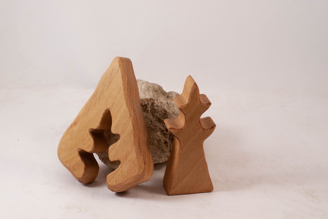  Copac din lemn, constructor din lemn, puzzle - jucării și echipamente pentru copii - puzzle, jocuri puzzle - puzzle din lemn - Artynos.ro