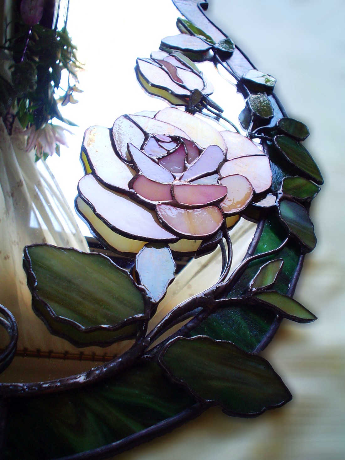 3D Tearose flowered tiffany mirror, volumul II. - - Artynos.ro 3D Tearose flowered tiffany mirror, volumul II. - - Artynos.ro
