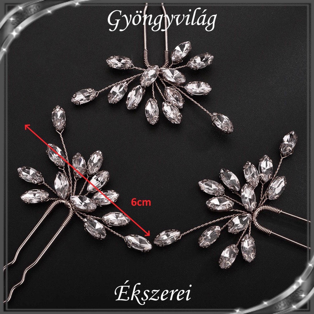 Bijuterii, ornamente de păr, catarame de păr: nuntă, mireasă, ornamente de păr casual S-H-TŰ06e esz 3db - - Artynos.ro Bijuterii, ornamente de păr, catarame de păr: nuntă, mireasă, ornamente de păr casual S-H-TŰ06e esz 3db - - Artynos.ro