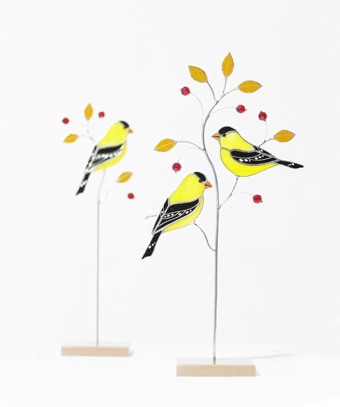 Mockingbird pereche pe o ramură de copac decor de masă - - Artynos.ro Mockingbird pereche pe o ramură de copac decor de masă - - Artynos.ro