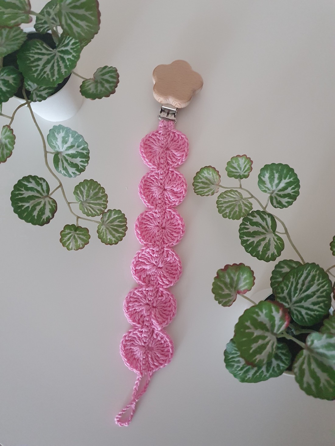 Lanț de suzetă croșetat -  - Artynos.ro