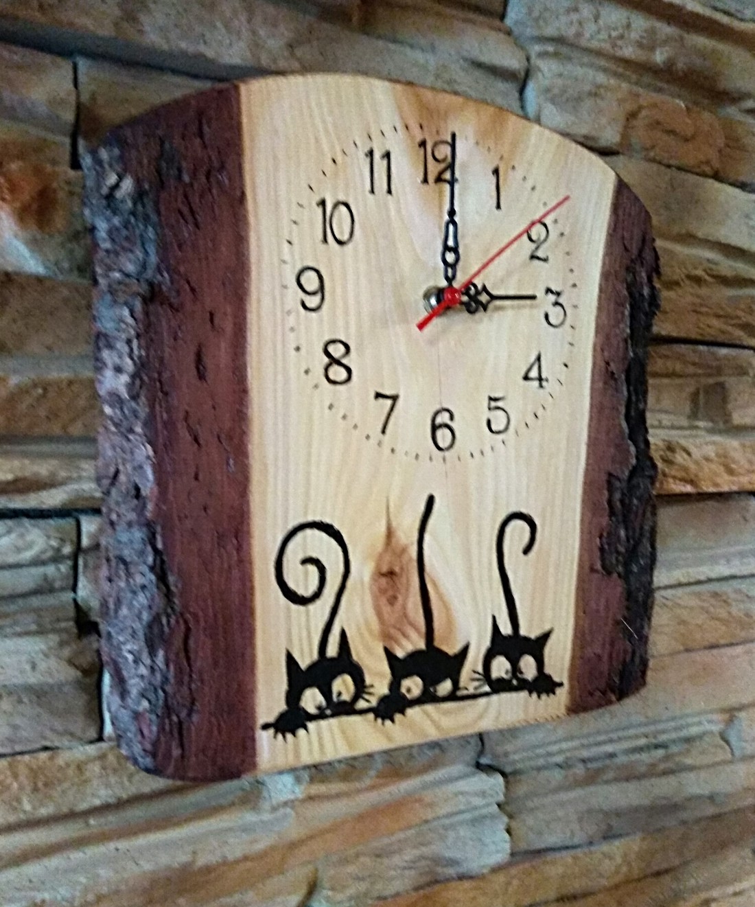 Trei pisoi negru ceas de perete - casă & stil de viață - accesorii pentru decorat casa - decorațiuni de pereți, decorațiuni suspendate - ceasuri de perete - Artynos.ro Trei pisoi negru ceas de perete - casă & stil de viață - accesorii pentru decorat casa - decorațiuni de pereți, decorațiuni suspendate - ceasuri de perete - Artynos.ro