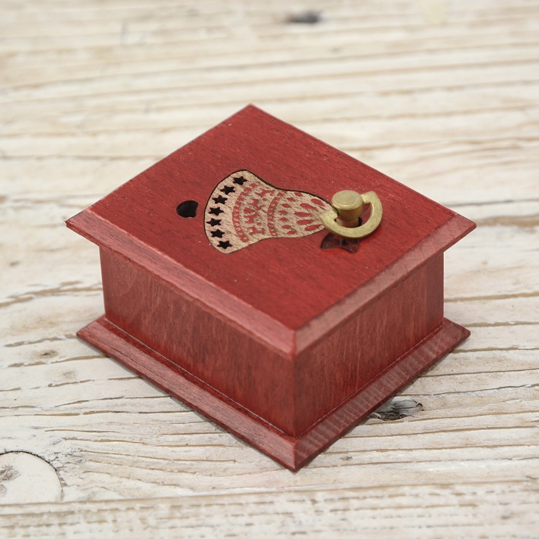 Cutie muzicală Jingle Bells roșu - crăciun - cadouri de moș crăciun - cadouri de moș crăciun - Artynos.ro