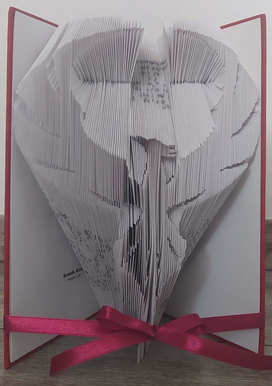 Phoenix pasăre carte sculptură - casă & stil de viață - accesorii pentru decorat casa - decorațiuni de masă și decorațiuni pentru rafturi  - sculptură de carte, carte pliată - Artynos.ro