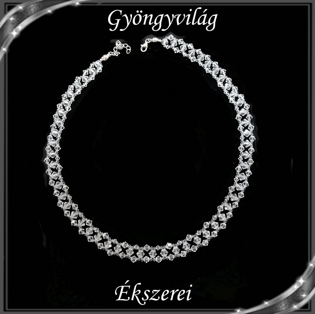 Nunta, lanț choker de mireasă cu cristale Swarovski SL-ESW05 clar - - Artynos.ro Nunta, lanț choker de mireasă cu cristale Swarovski SL-ESW05 clar - - Artynos.ro