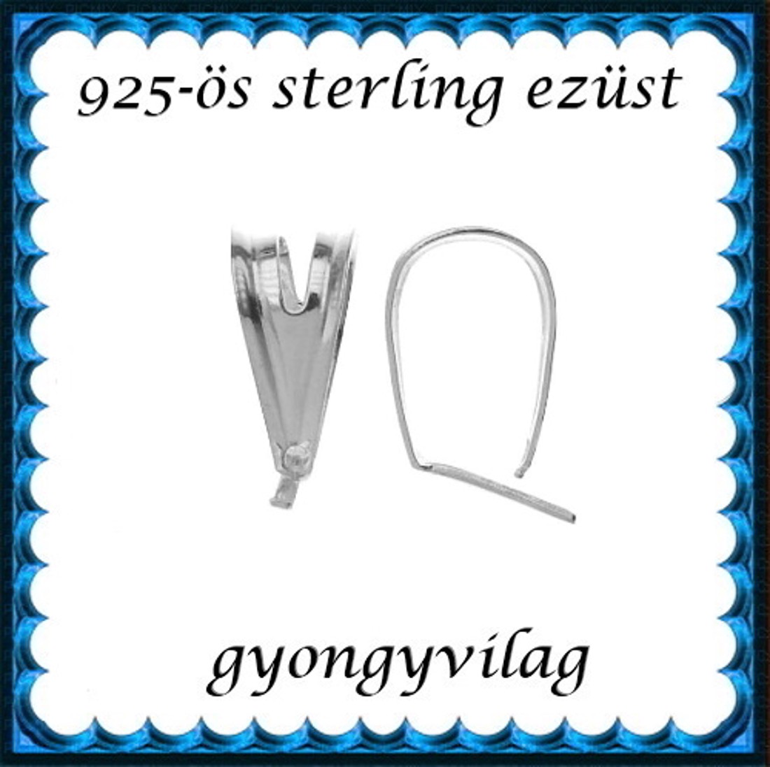 Accesorii pentru bijuterii din argint 925: suport pandantiv, închidere pandantiv EMK 113e - - Artynos.ro Accesorii pentru bijuterii din argint 925: suport pandantiv, închidere pandantiv EMK 113e - - Artynos.ro