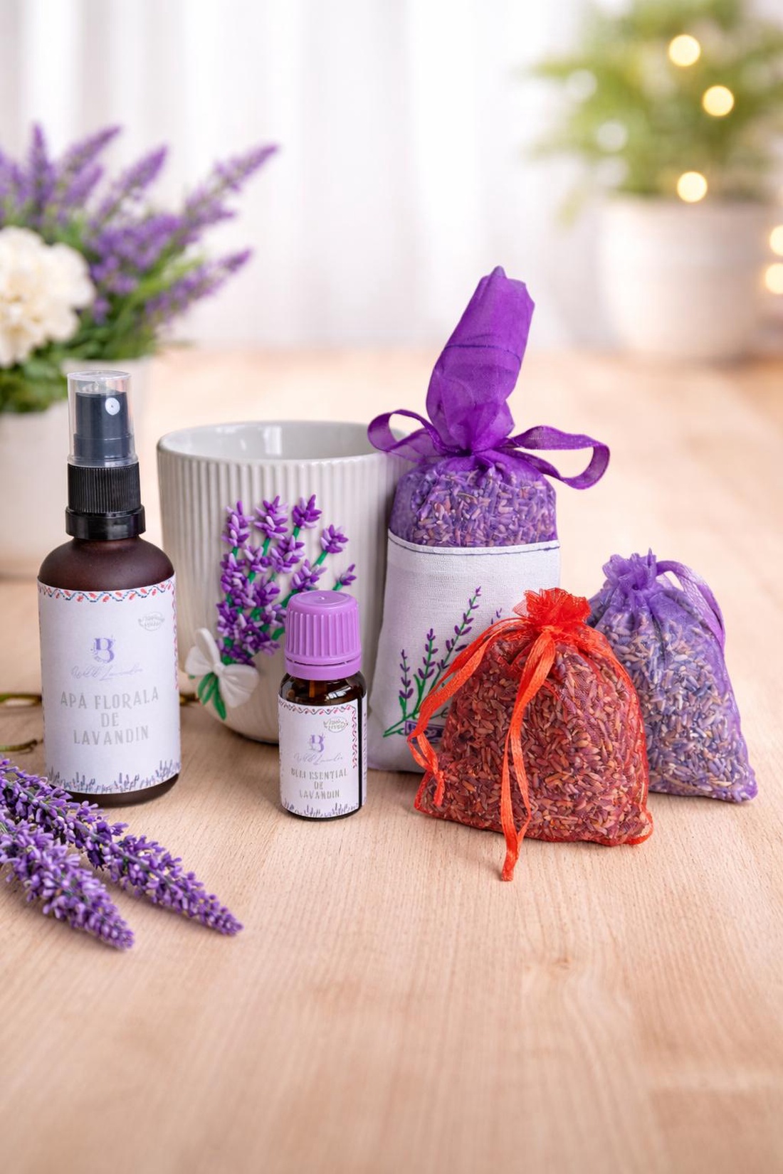 Set cadou cu lavandă � relaxare și îngrijire naturală - igienă și înfrumusețare - pachete cosmetice cadou - Artynos.ro