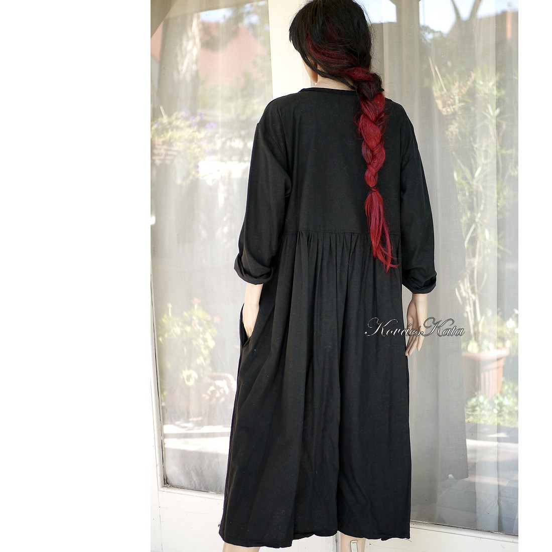 DORA - rochie pentru păpuși cu aplicații - îmbrăcăminte și modă - haine damă - haine maternitate - Artynos.ro