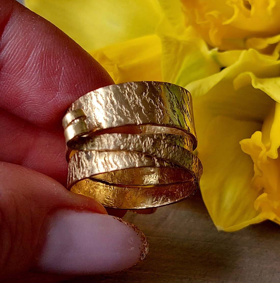 Inel unic, cu design special, din alamă -  - Artynos.ro Inel unic, cu design special, din alamă -  - Artynos.ro