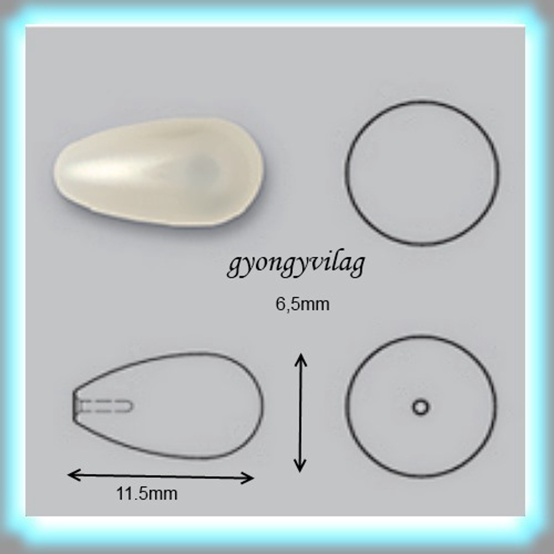 Swarovski semi-perforat teardrop 11,5 mm în mai multe culori GYSWGY GFF - - Artynos.ro Swarovski semi-perforat teardrop 11,5 mm în mai multe culori GYSWGY GFF - - Artynos.ro