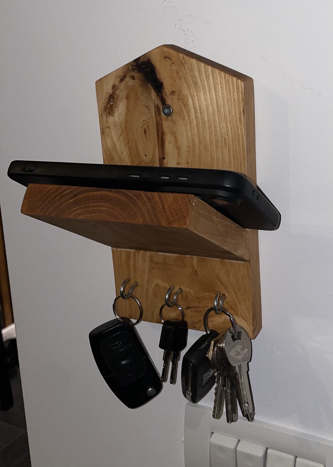 Suport de chei din lemn - accessorii și unelte - accesorii decorative - alte accesorii - Artynos.ro
