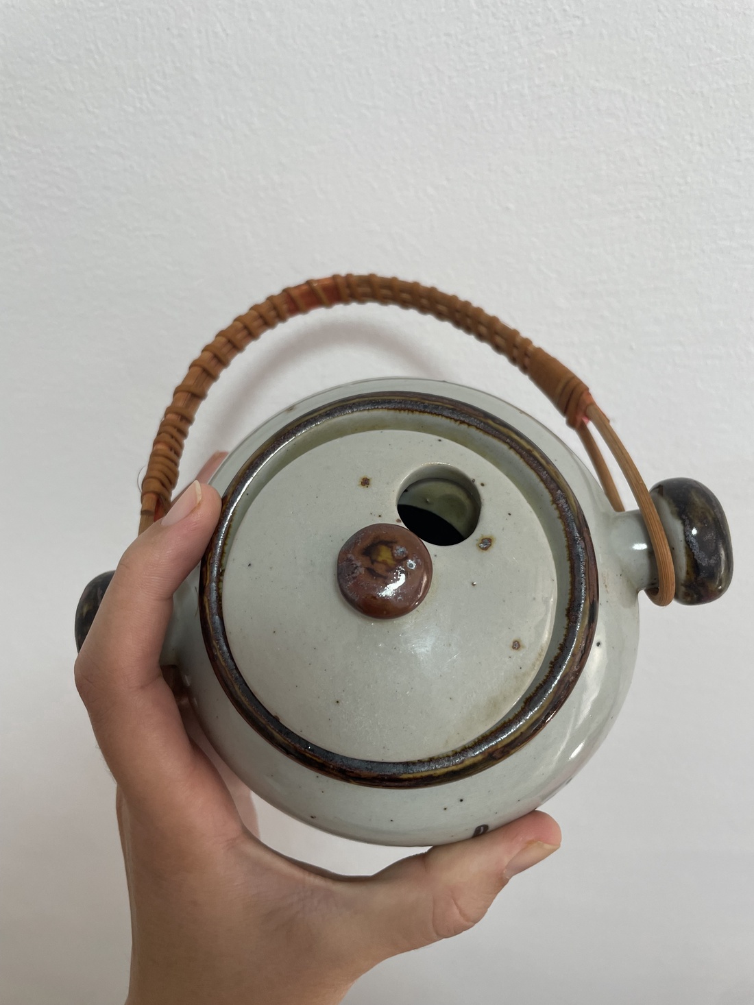 Vas din ceramică vintagne - casă & stil de viață - echipamente de bucătărie - accesorii de servire - boluri și farfurii - Artynos.ro