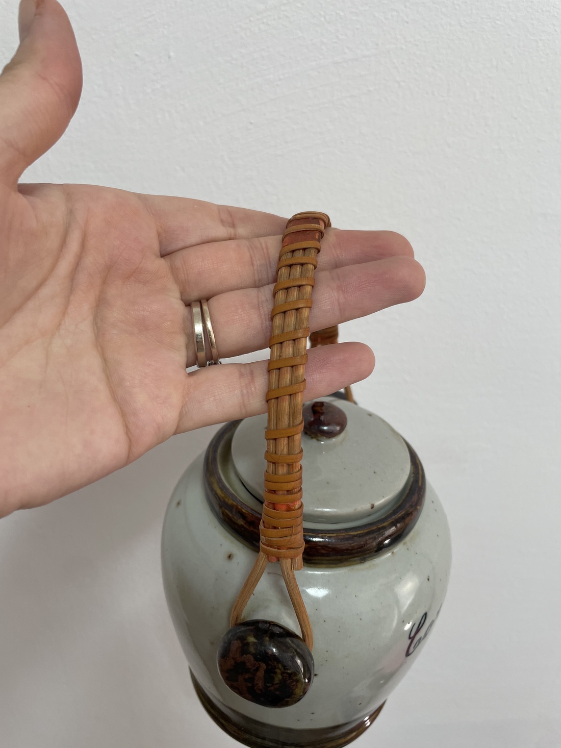 Vas din ceramică vintagne - casă & stil de viață - echipamente de bucătărie - accesorii de servire - boluri și farfurii - Artynos.ro