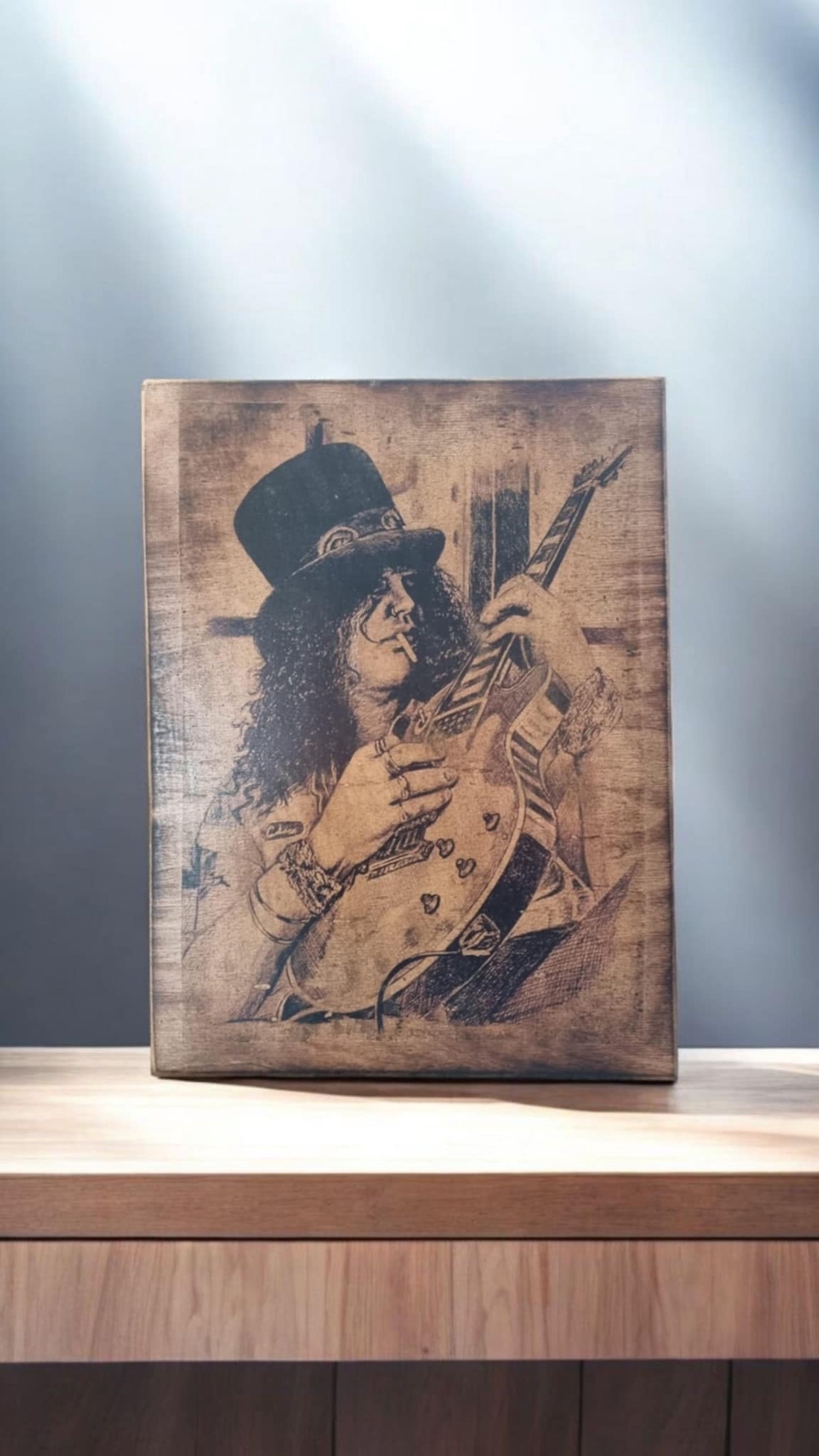 Gunsandroses  - accessorii și unelte - lemn - ramă foto - Artynos.ro