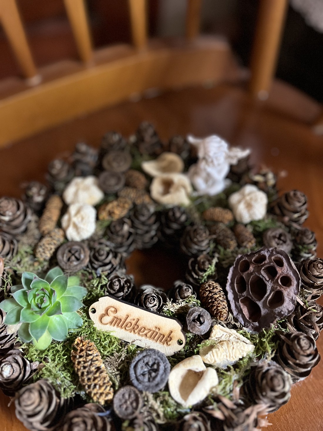 Coroană naturală, decorațiuni funerare - Ne amintim -  - Artynos.ro