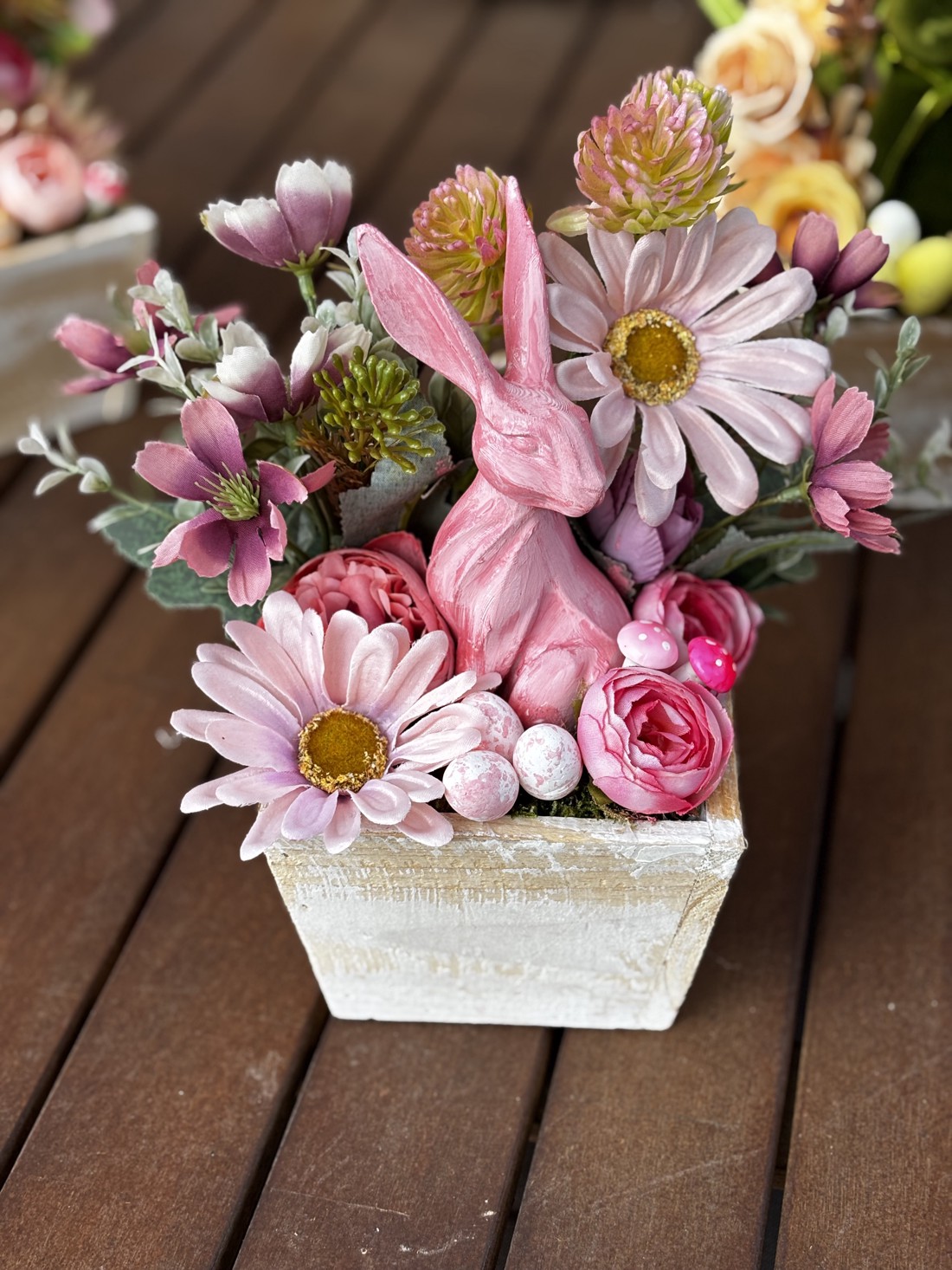 Decorațiuni de masă pentru Paște  - decor de sărbători - decorațiuni de paște - decor masă de paște - Artynos.ro