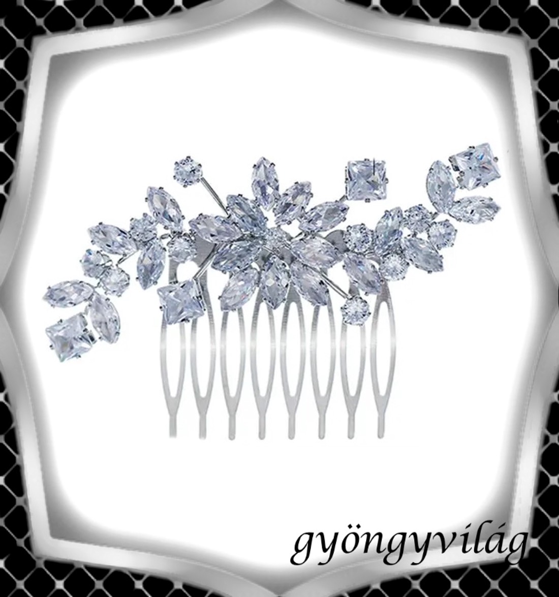 Bijuterii, ornamente de păr, catarame de păr: nuntă, mireasă, ornamente de păr casual ES-H-FÉM04e - accesorii nuntă - ornamente de păr de nuntă - ornamente de păr mireasă - Artynos.ro