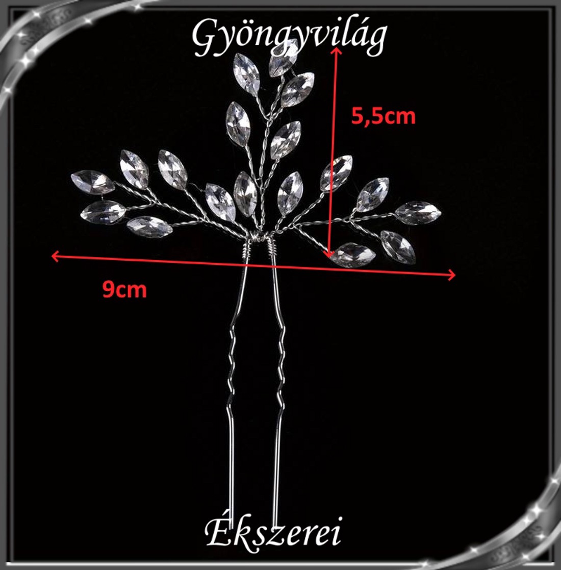 Bijuterii, ornamente de păr, catarame de păr: nuntă, mireasă, ornament de păr casual S-H-TŰ05 esz 2pcs - - Artynos.ro Bijuterii, ornamente de păr, catarame de păr: nuntă, mireasă, ornament de păr casual S-H-TŰ05 esz 2pcs - - Artynos.ro