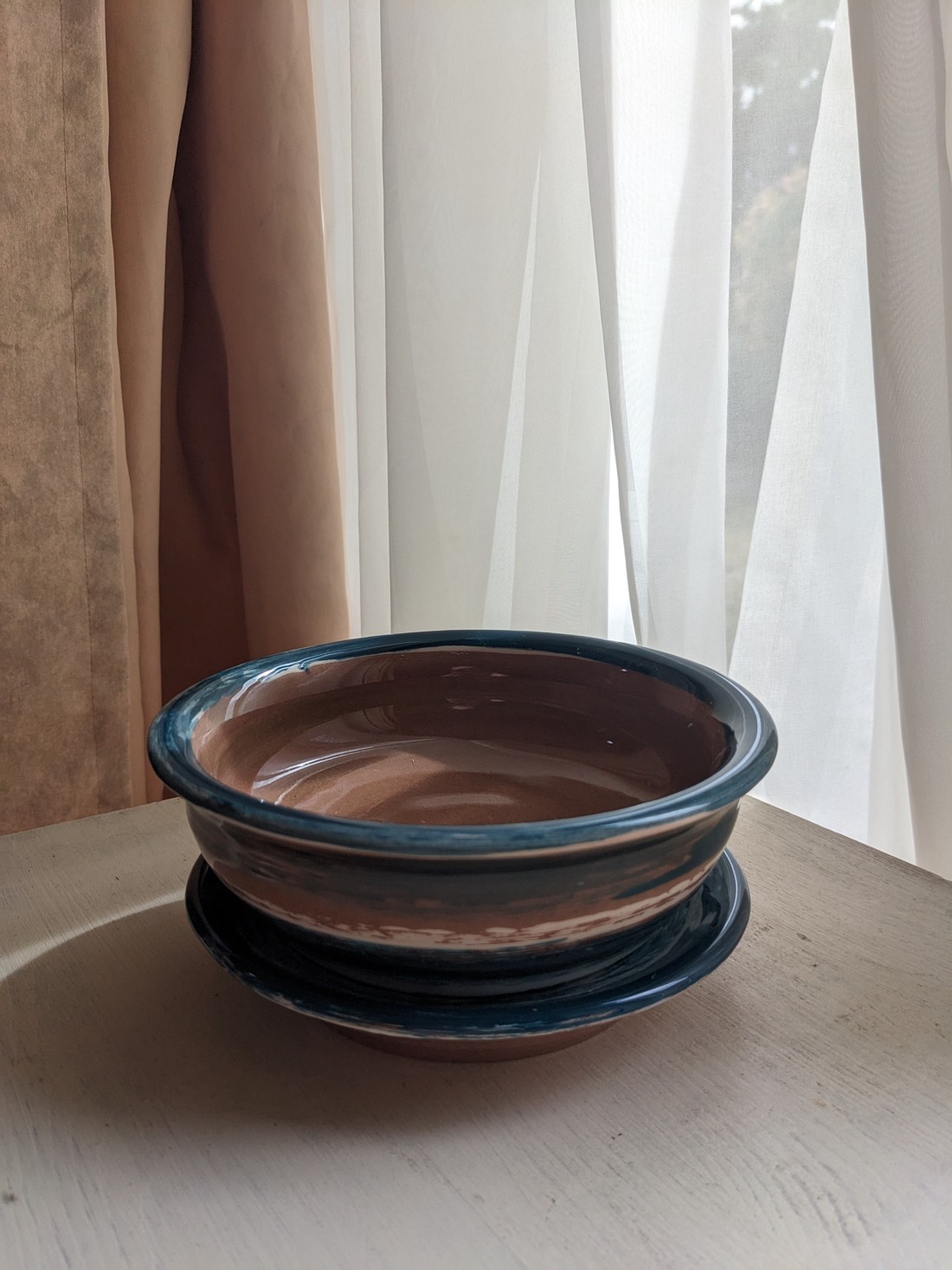 Set de boluri ceramice cu dungi -  - Artynos.ro