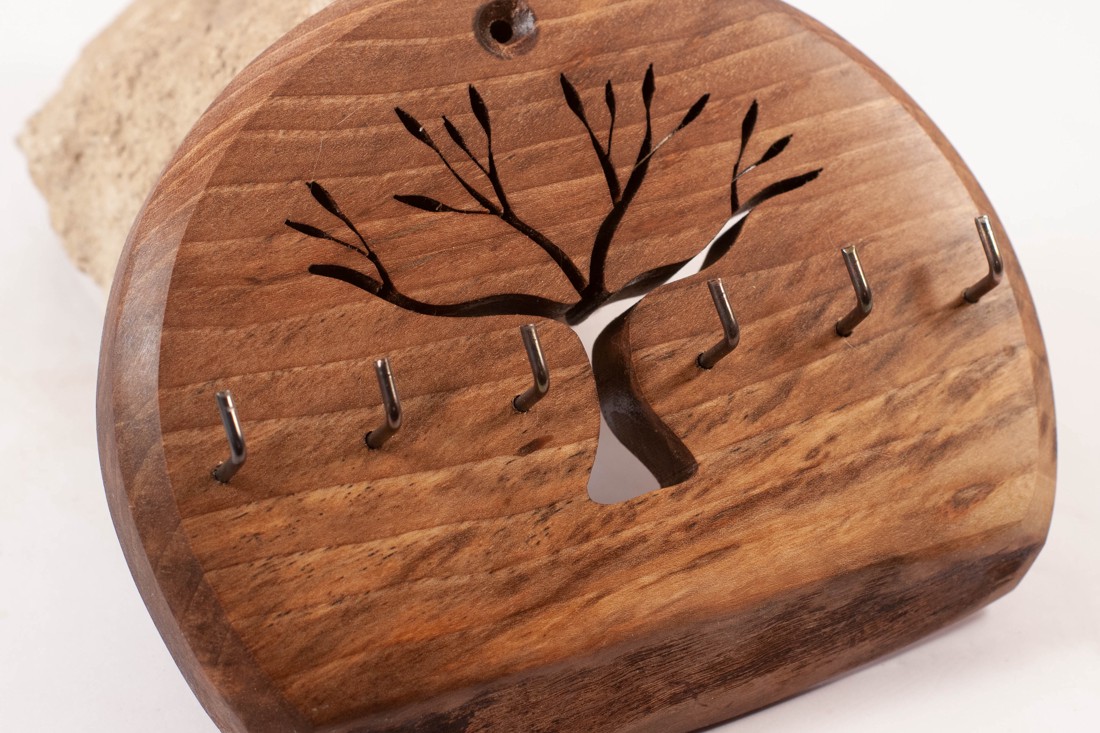 Suport pentru chei de perete, cuier, suport pentru bijuterii, umeraș - casă & stil de viață - mobilier artizanal - cuier - Artynos.ro